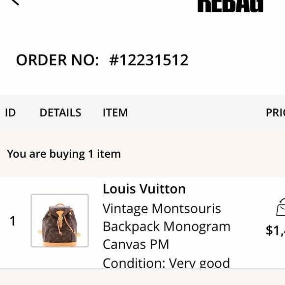 Louis Vuitton Montsouris Backpack PM - Picture 2 of 8